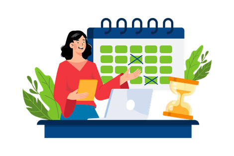 Illustration calendrier